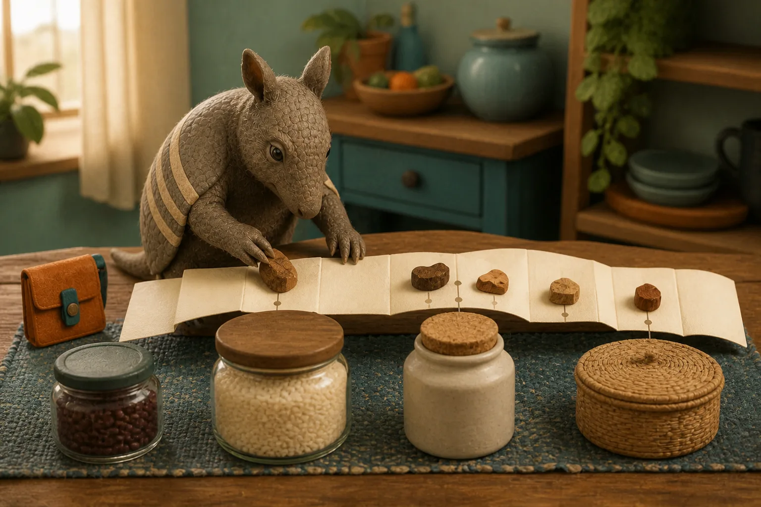 Bento move chegadas irregulares por um calendário em branco e protege primeiro os recipientes essenciais da casa.